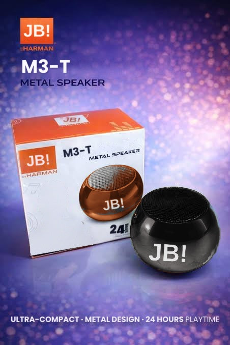 JB! M3-T Mini Speaker – Hi-Fi Sound, Type-C, 24H Music Time