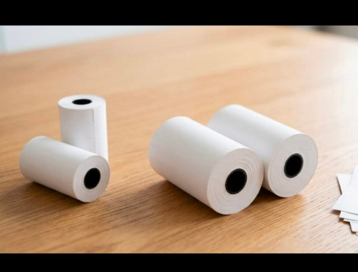 MiniPodTech thermal paper rolls 57mm x 25mm, 7 pack refill for portable mini printer