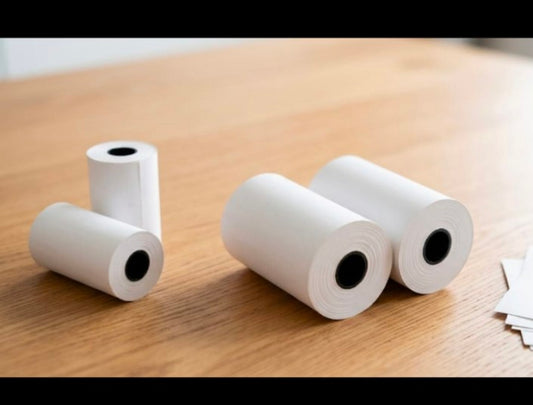 MiniPodTech thermal paper rolls 57mm x 25mm, 7 pack refill for portable mini printer