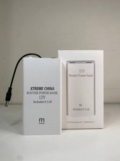 12V Router Power Bank – Mini UPS for WiFi Router, High-Power